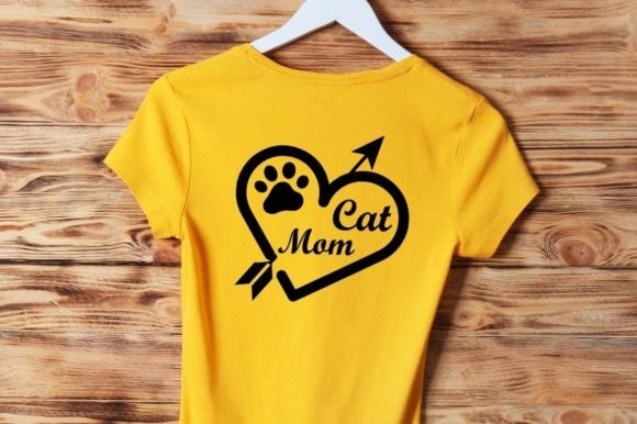 Cat Love Mom Graphics: T-Shirt Designs Review
