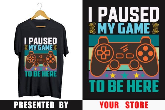 Gaming Graphics for T-Shirt Designs