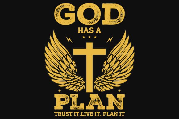 God Has a Plan Jesus T-Shirt Graphics Review