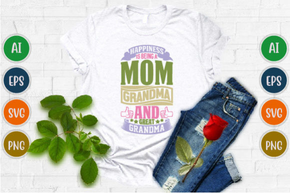 Great Grandma Graphics for T-Shirt Designs