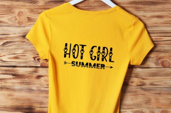 Hot Girl Summer Graphics for T-Shirt Designs
