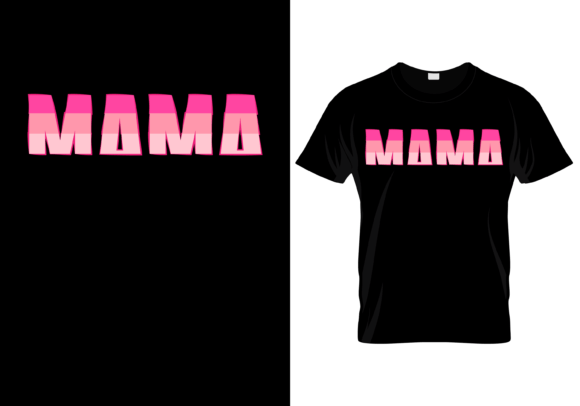 Mama Sublimation Graphic PNG for T-Shirt Designs