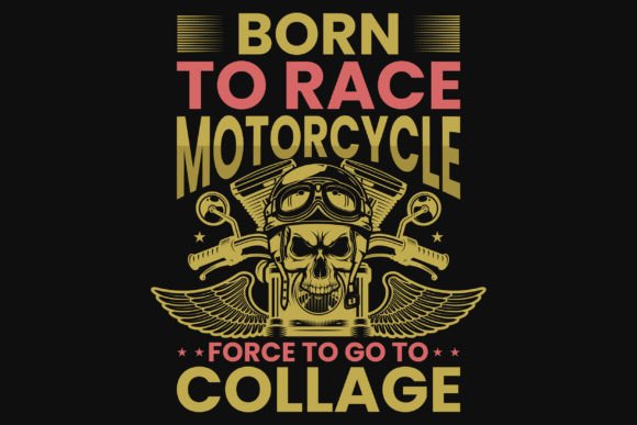 Motorcycle Riding Graphics & T-Shirt Designs