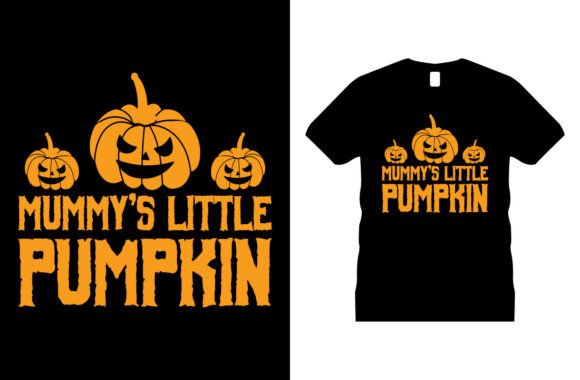 Pumpkin Halloween Graphics for T-Shirt Designs
