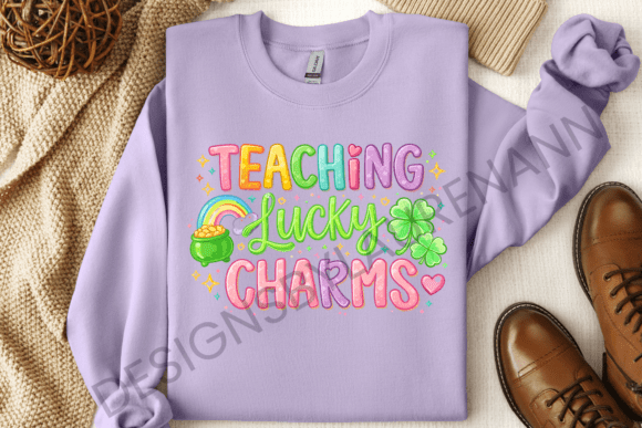 Teaching Lucky Charms Graphics for T-Shirt Designs