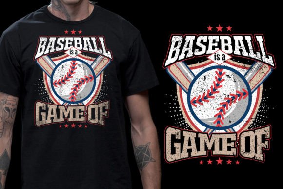 USA Baseball Tee Graphic: T-Shirt Designs & Graphics